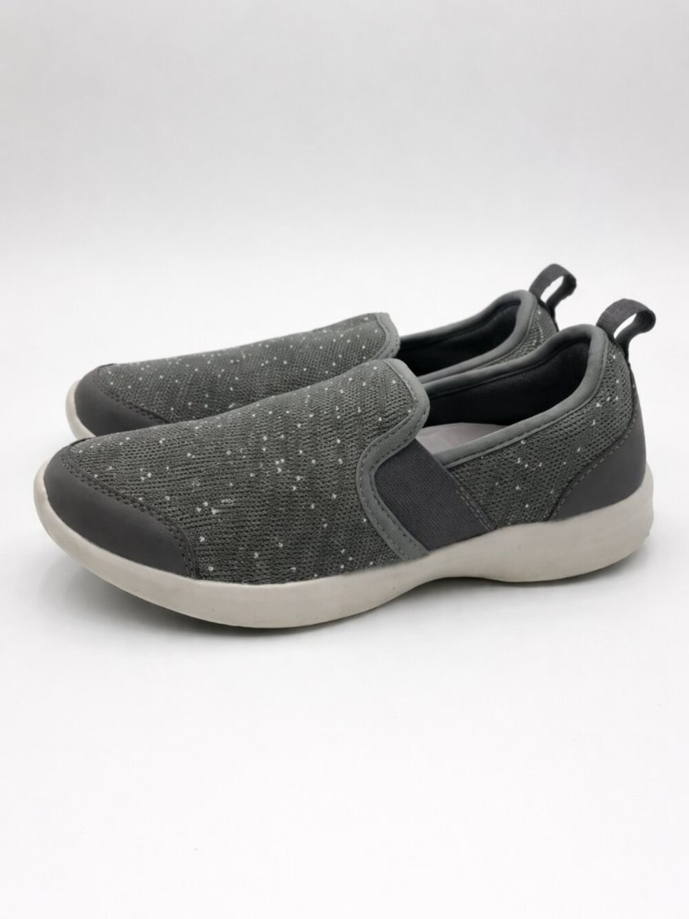 Vionic Roza Slip On Sneakers 5 Womens Walking Comfort Shoes Gray‎